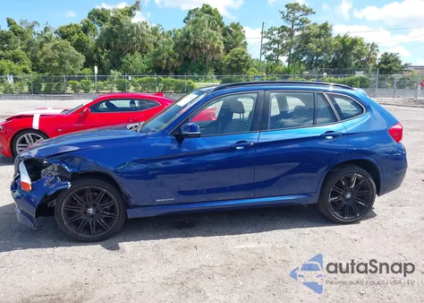 2014 BMW X1 Sdrive28I from USA, damaged, VIN WBAVM1C58EVW56476